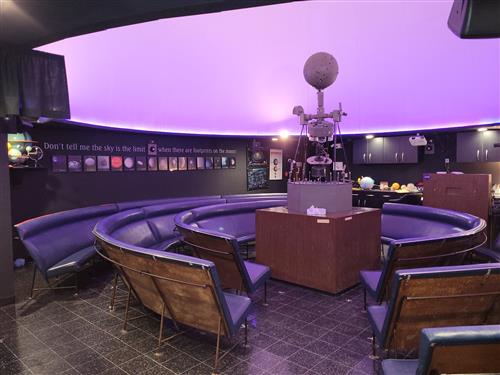 Inside the Planetarium 